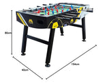 Masita Competition Series  Foosball Table | Indoor Sports Game Table | 2-4 Player Soccer Table Game | 3 Black & white balls 1 Screw Driver