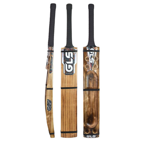 GLS Black Bull 2.0 Kashmir Willow Scoop Bat for Hard Tennis Ball | Greenland Enterprises (Gls Sports)