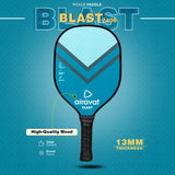 BLAST WOODEN PICKLEPADDLE - 7406 WITH BAG