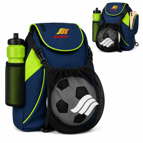 Synco Blaze Football Bag (Blue Green) - Bags