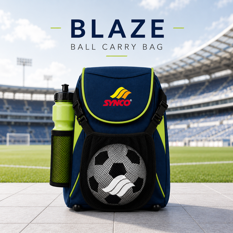 Synco Blaze Football Bag (Blue Green)