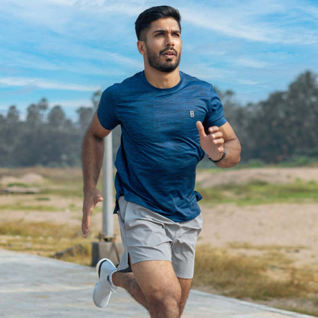 Boost Tee Men - Navy Blue