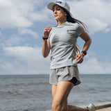 Boost Tee Women - Light Grey