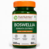 Boswellia Serrata Extract 450mg | Bone & Joint Health | 60 Veg Capsules - Nutrition by Pure Nutrition