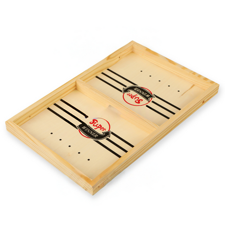 Bouncing Chess / Slingshot / Wooden Puck String Hockey
