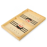 Bouncing Chess / Slingshot / Wooden Puck String Hockey