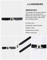 J Lindeberg Men’s Bridger Belt - JL Navy