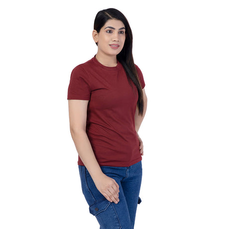 Breeze T Shirt Maroon | Omtex
