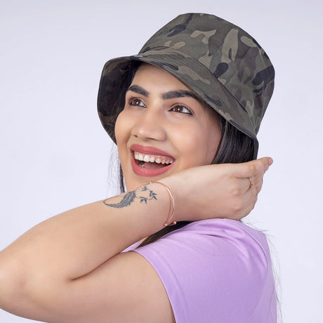 Bucket Hat Camo - Green | Omtex