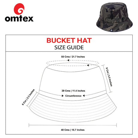 Bucket Hat Camo - Green | Omtex