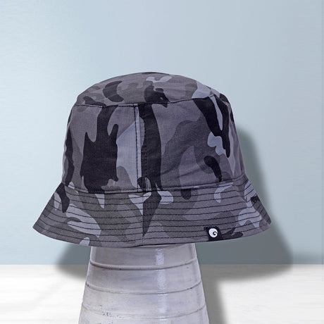 Bucket Hat Camo - Grey | Omtex