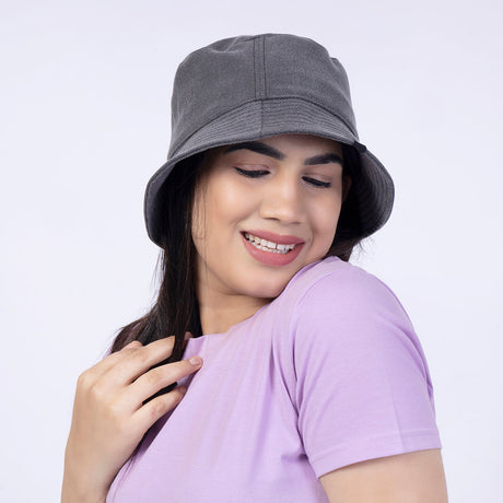 Bucket Hat Denim - Grey | Omtex