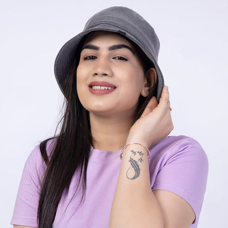 Bucket Hat Denim - Grey | Omtex