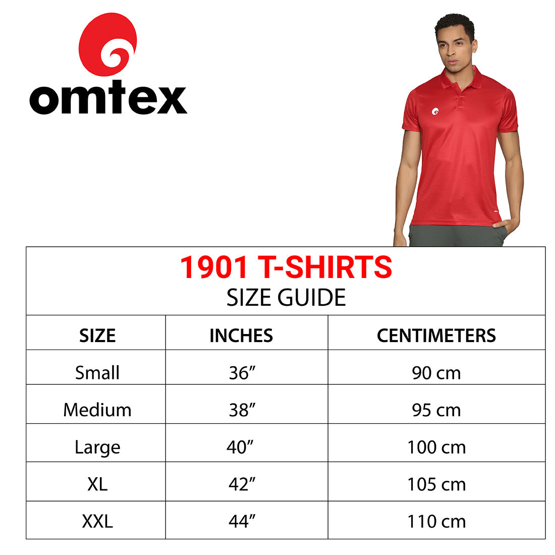 Polo T Shirt Red 1901