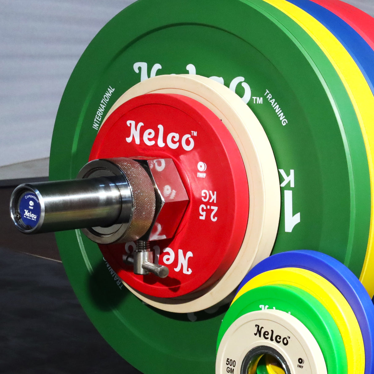 International Training Barbell Set Men – 190kg (IWF Certified)