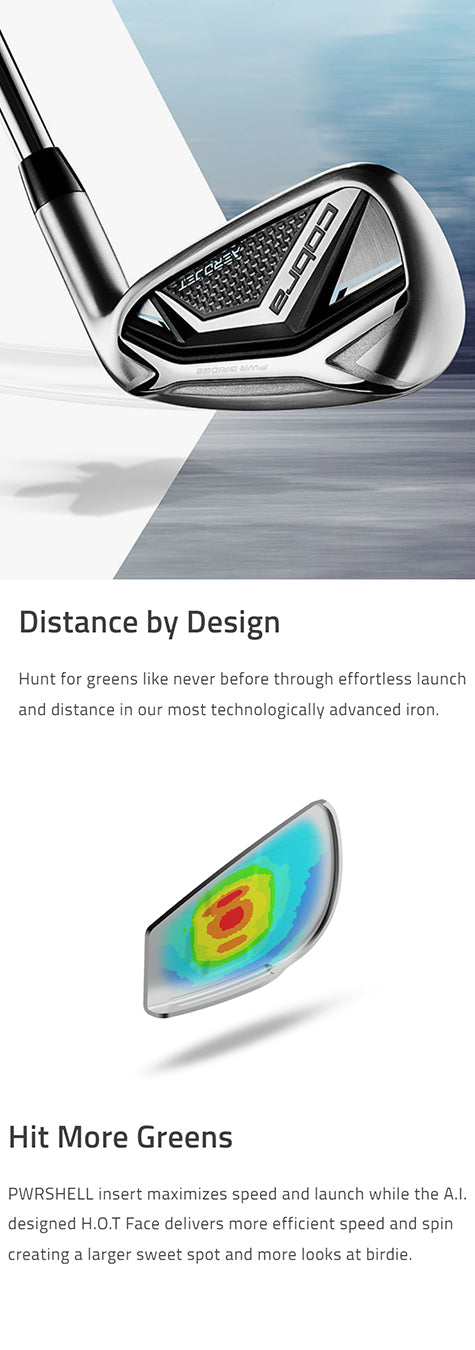 Cobra Women's Aerojet (6-SW) Graphite Irons