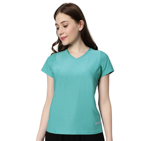 CODED T-Shirt Teal | Omtex