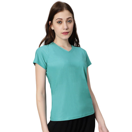 CODED T-Shirt Teal | Omtex