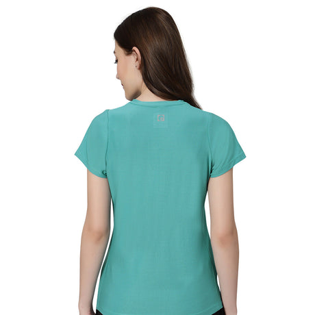 CODED T-Shirt Teal | Omtex