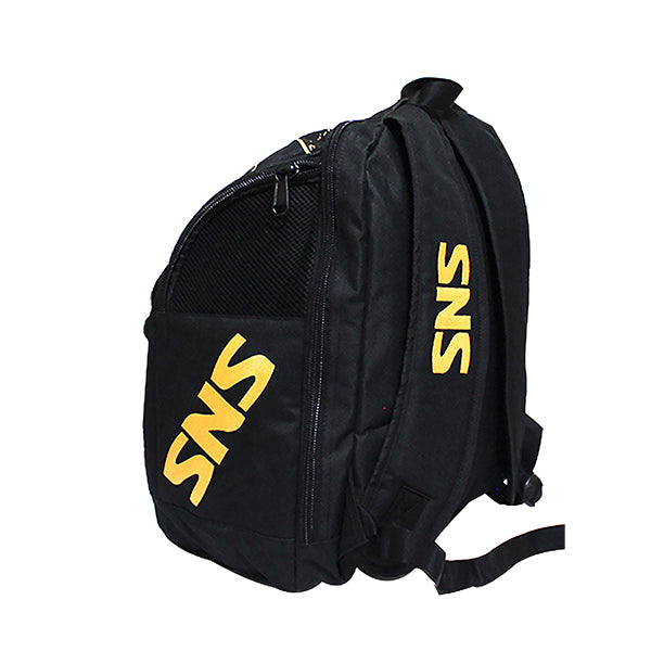 SNS Compact Backpack Bag For Hockey And Other Sports – BLACK