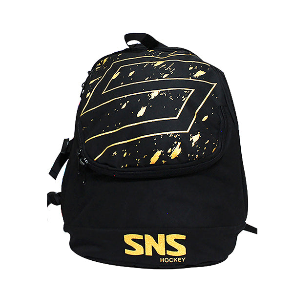 SNS Compact Backpack Bag For Hockey And Other Sports – BLACK