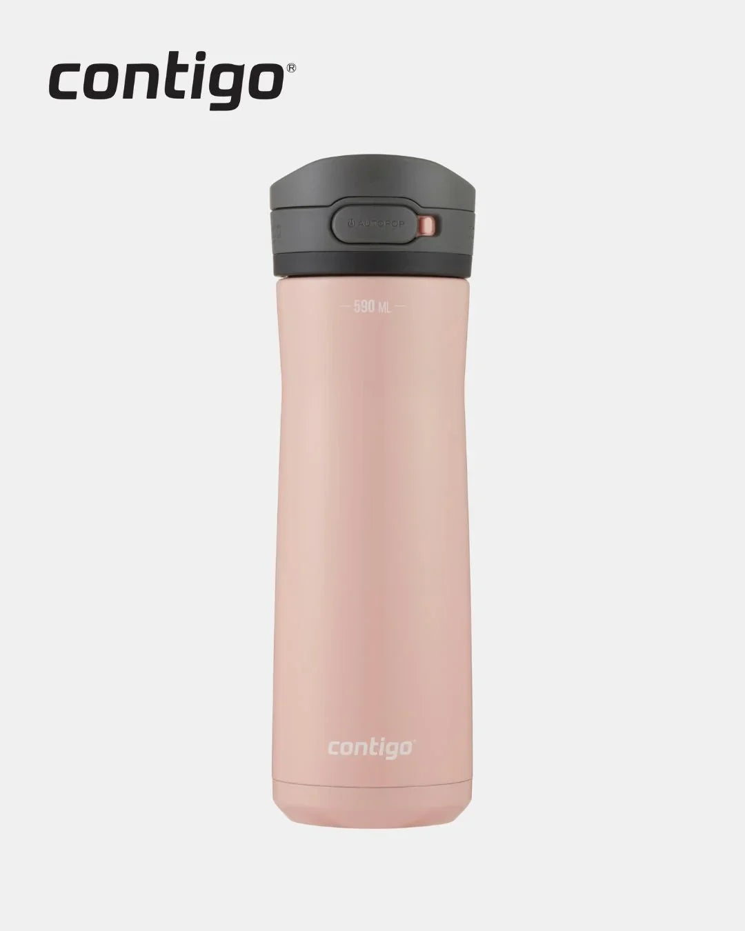 CONTIGO Jackson Chill AUTOPOP™ Vacuum-Insulated Water Bottle, 590 ml - Pink Lemonade