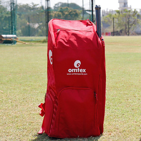 Cricket Duffle Bag Red | Omtex