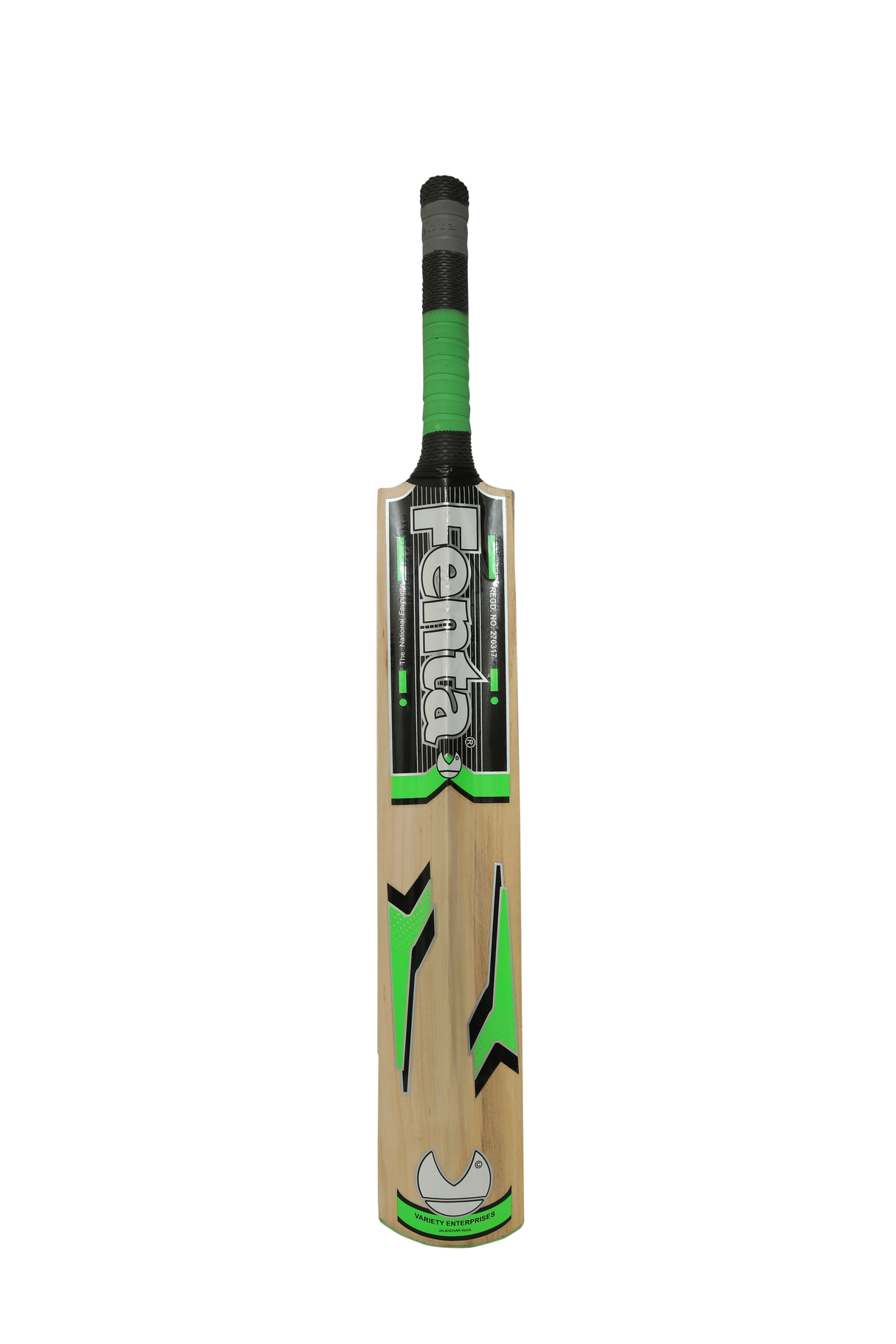FENTA CRUSH CRICKET TENNIS BAT – DOUBLE BLADE, CANE HANDLE, KASHMIR WILLOW