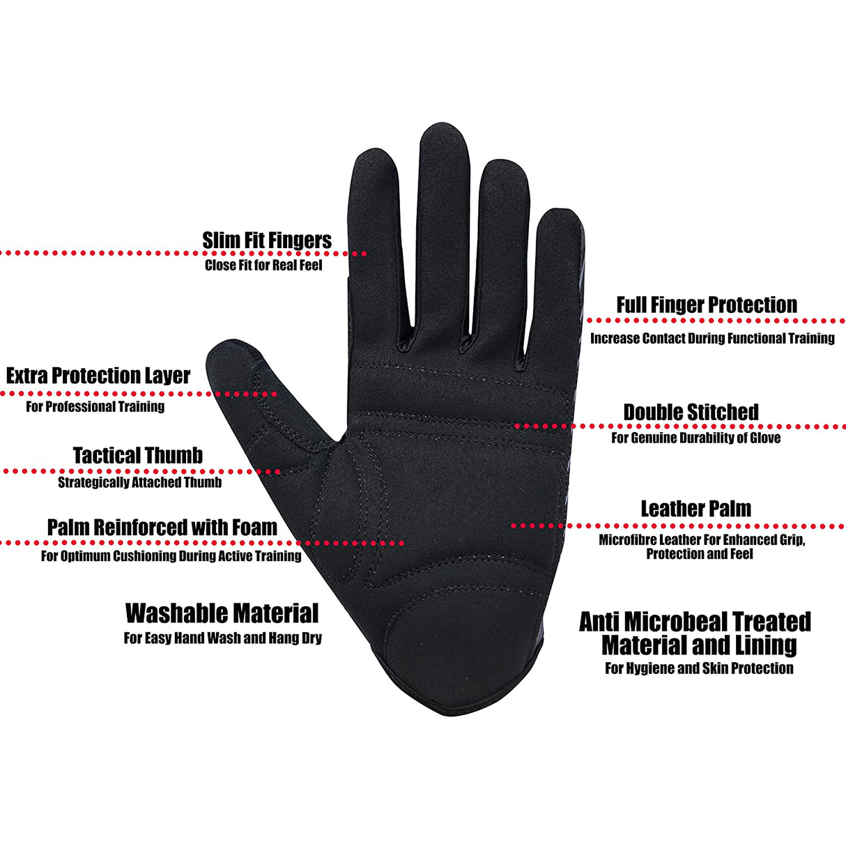 Kobo CTG-02 Full Finger Gloves