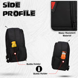 Strike Black 32L Football Basketball Volleyball Kitbag Shoe Ball Separate Pockets Equipment Bag Backpack| Soccer Bag| Boys Kids Adult Men| Mesh Shoe Ball Pocket| Bottle Holder| Easy Access Pocket Visit the WHACKK Store