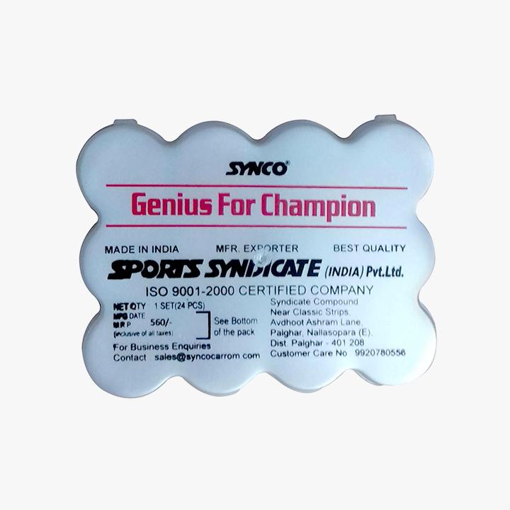 Synco Carrom Coins Genius for Champion