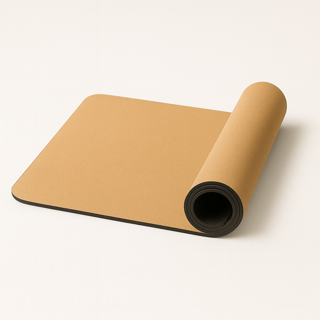 Vedam Cork Yoga Mat | Non-Slip Eco Rubber Base