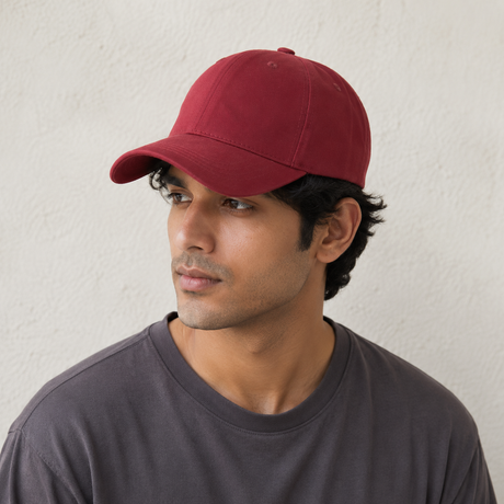 Polo Cap 101 Maroon | Omtex
