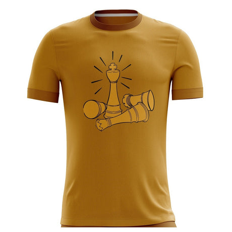 Unisex Chess Pieces T-shirt | Custom Sports Jersey for Chess Players | Triumph