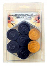 Synco Carrom Coins and Striker Blister Set (Pack of 2)