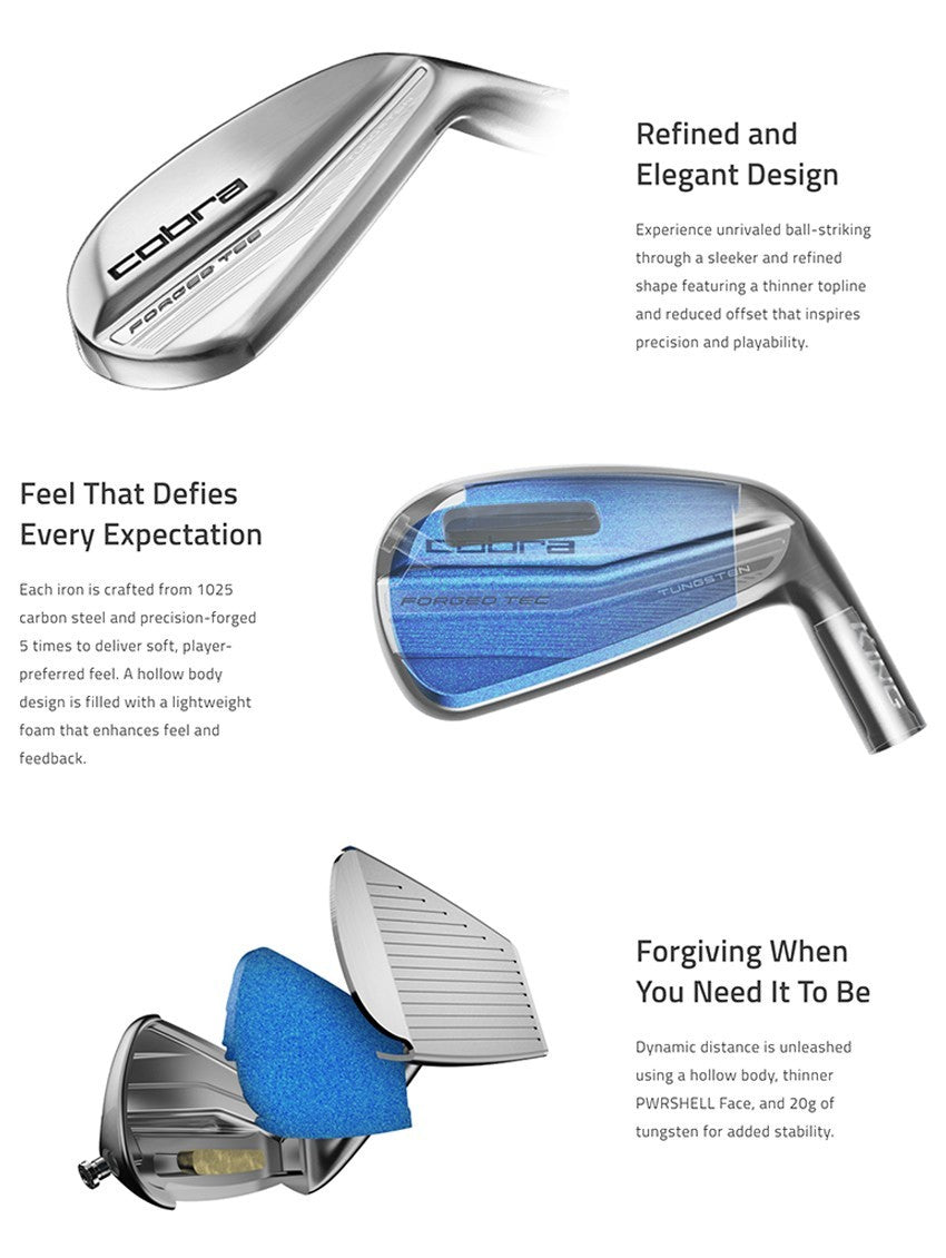 Cobra King Forged Tec (4-P) Steel Irons