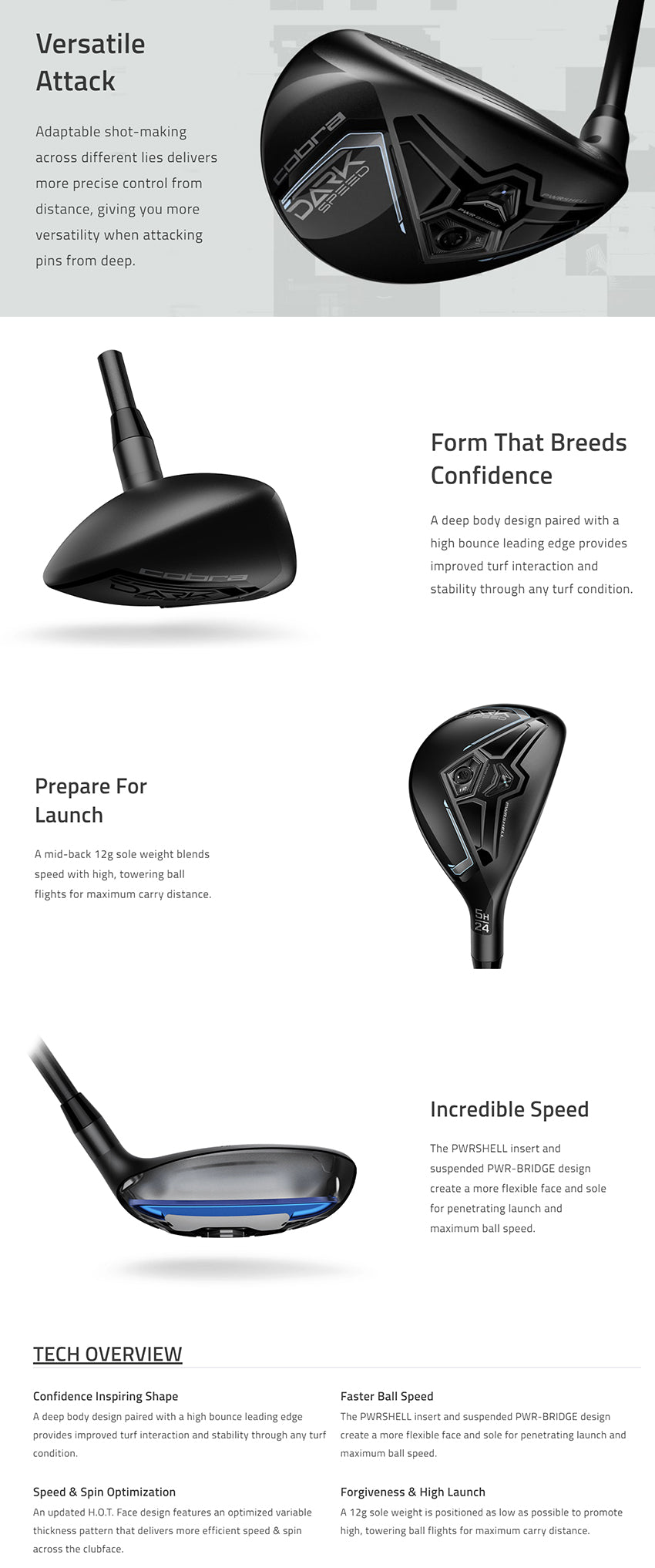 Cobra Women's Darkspeed Hybrid
