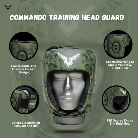 Invincible Commando Training Head Guard | K.L. Mahajan & Sons (Invincible)