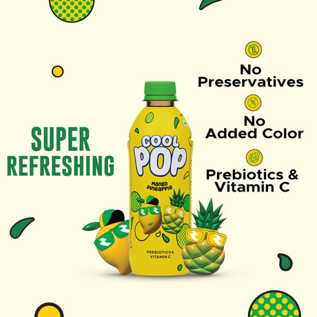 CoolPop Mix 300ml Pack of 12 (PET), 6 Unit/Flavour