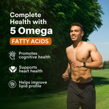 Vegan Omega Softgels Complete 3-5-6-7-9 Essential Fatty Acid Blend