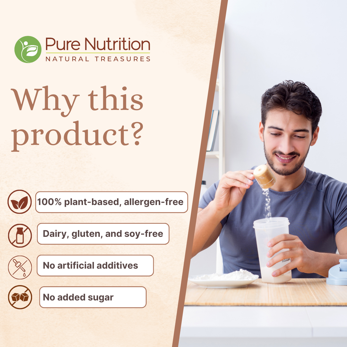 Vegan Protein Cranberry Crush Powder Plant-Based Protein (500g)