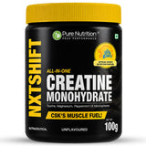 NXTShift Creatine Monohydrate with Taurine & Magnesium | Strength & Recovery - Nutrition by Pure Nutrition