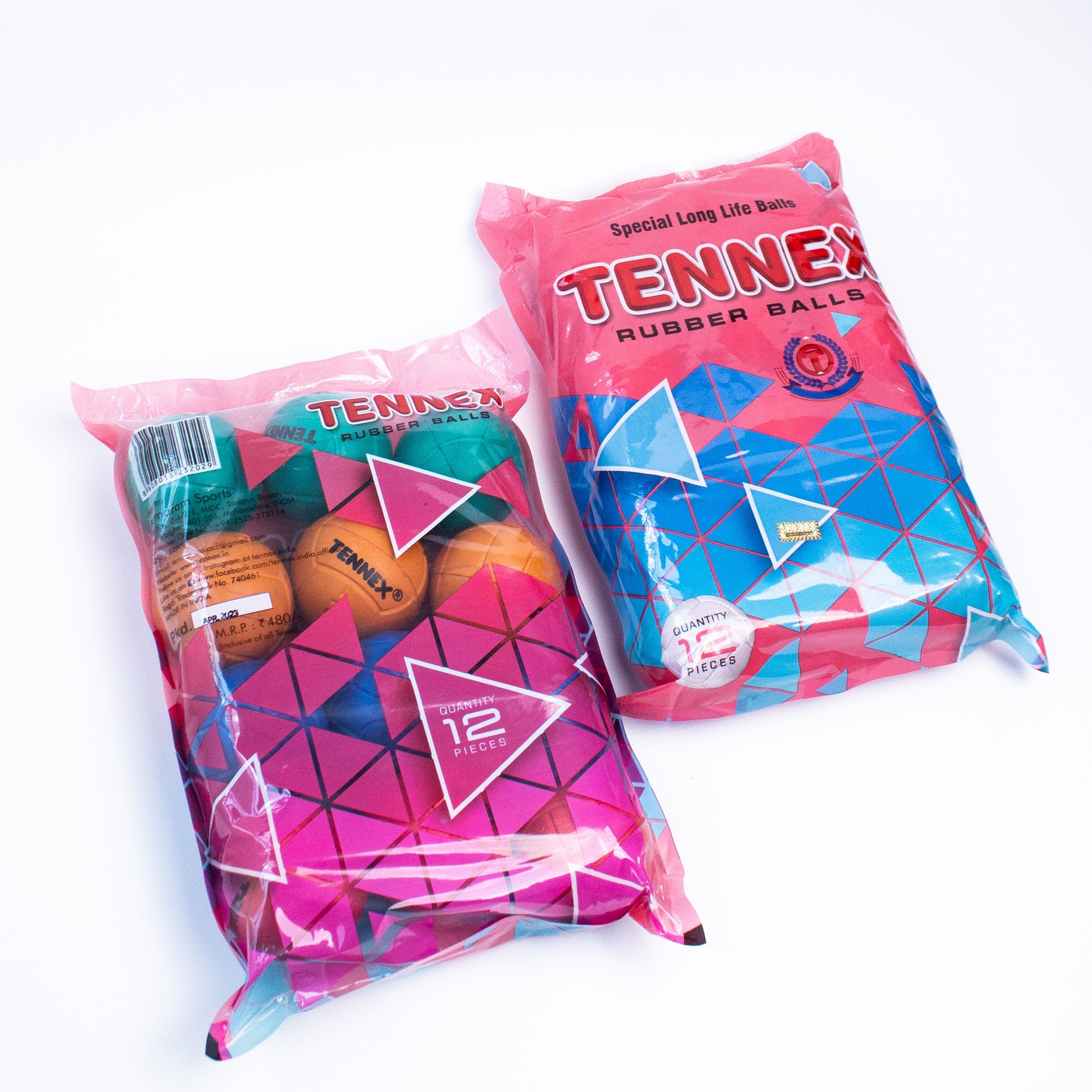 Cricket Rubber Ball (Pack of 12) - T Ball