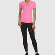 Cut Out Tee - Pink