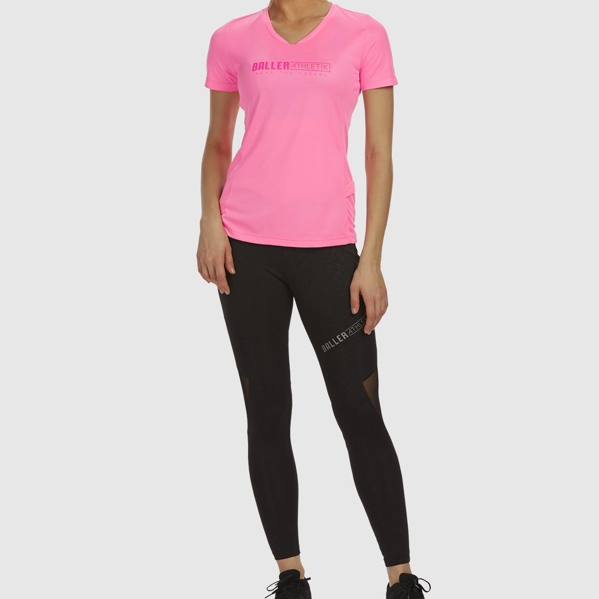 Cut Out Tee - Pink