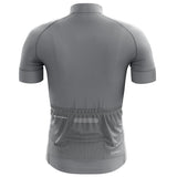Men’s Half Sleeve Cycling Grey Jerseys | Custom Cycling Clothing