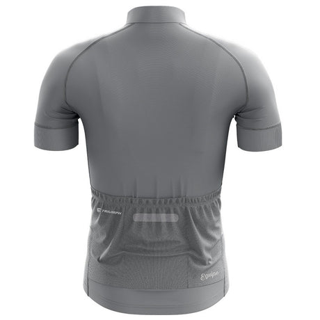 Men’s Half Sleeve Cycling Grey Jerseys | Custom Cycling Clothing | Triumph