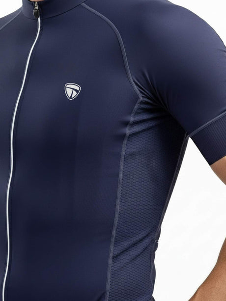 Men’s Cycling Jerseys Dark Blue | Custom Bicycle Clothing | Triumph