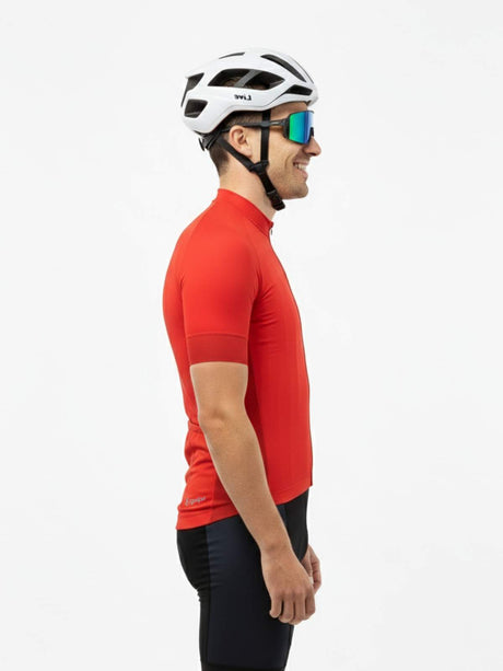 Men’s Dri-Fit Cycling Jerseys Red Color | Custom Cycling Wear | Triumph