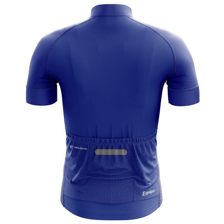 Mens Cycling Jersey Royal Blue | Long Riding Cycling Clothes | Triumph